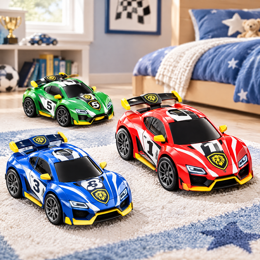 LUNIPLIAY Racing Champion Mini Car Set – Kids Racing Toy Cars