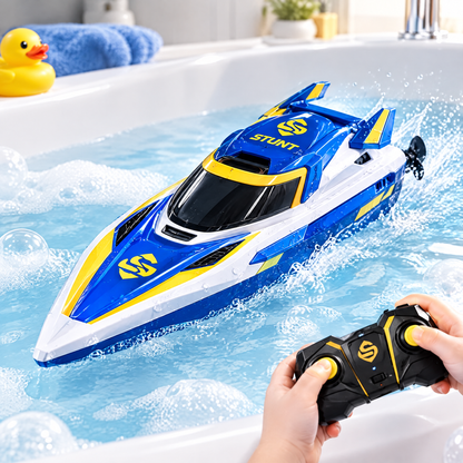LUNIPLIAY Remote Control Racing Speed Boat