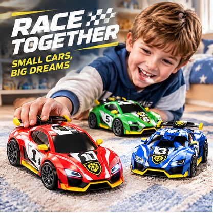 LUNIPLIAY Racing Champion Mini Car Set – Kids Racing Toy Cars