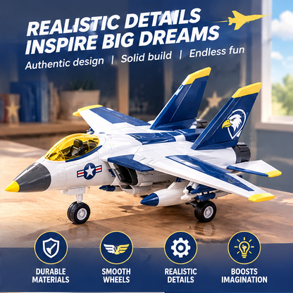 LUNIPLIAY Sky Eagle Fighter Jet Toy
